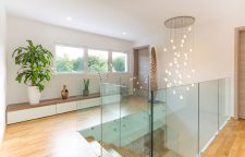 Residential glass in home